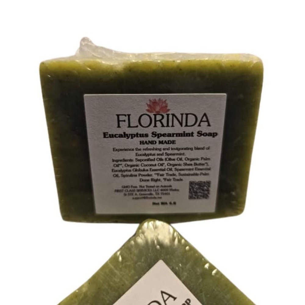 Florinda Beauty Eucalyptus Spearmint Soap - Picture 2 of 6
